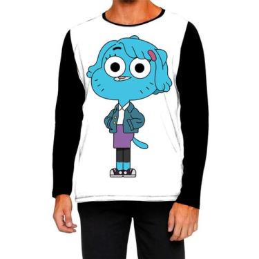 Imagem de Camiseta Manga Longa Ads nicolle watterson Gumball 1 - Fabriqueta, M