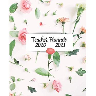 Imagem de Teacher Planner: 2020-2021: Perfect Size for classroom, online & home-school teachers. Monthly and Weekly spreads, inspirational Teaching Quotes & ... (Inspire Teachers: Planners & Lesson Plans)