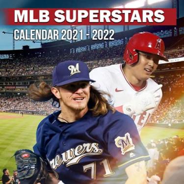 Imagem de MLB SUPERSTARS CALENDAR 2022: Baseball Calendar - 16 Month MiniCalendar from September 2021 to December 2022 | Classroom, Home, Office Supplies