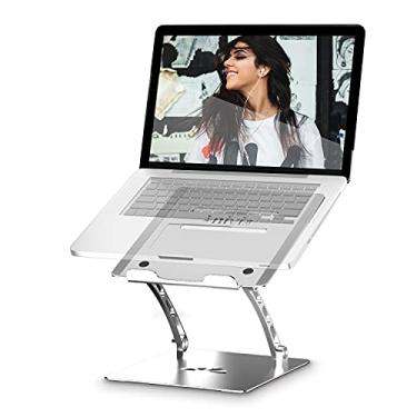 Imagem de Anivia Suporte para laptop, suporte ajustável para laptop portátil dobrável suporte de metal compatível com notebook de 10 a 17 polegadas, prata
