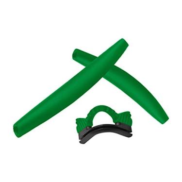 Imagem de TRUSHELL Mais de 20 opções de kits de borracha/substituição de lente para óculos de sol com armação OAKLEY M, Rubber Kits - Dark Green, M Frame Strike Vented