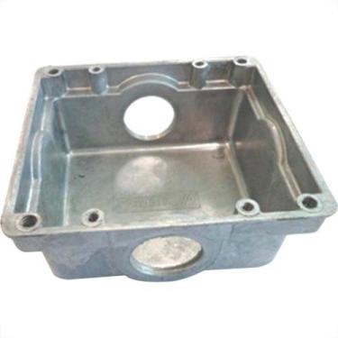Imagem de Caixa Piso Aluminio Fundido 4X4 Alta Entrada/Saida 3/4'' Cps44Ac34 - S