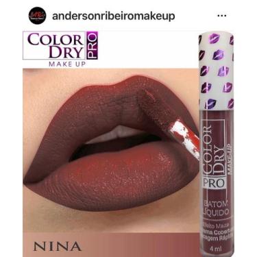 Imagem de Batom líquido Color Dry - Efeito Matte com Extrema Cobertura e Secagem