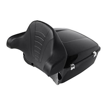 Imagem de Mala de viagem para motocicleta, pacote King Touring, porta-malas, porta-malas, para Tour Pak Electra Street Glide Road King Touring 2014-2020, capa superior de motocicleta