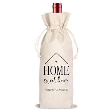 Imagem de Presentes de aquecimento de casa, presentes de casa nova, presente de proprietário, presente de corretor de imóveis para clientes, doces parabéns, decorações de festa de inauguração, sacos de presente
