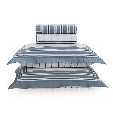 Imagem de Jogo de Lençol Casal 100% Algodão 200 Fios Danton 4 Peças Karsten