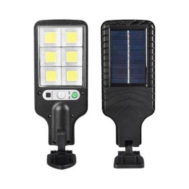 Imagem de Lâmpada de Parede LED Solar com Sensor de Presença - 72 COB - Ideal pa