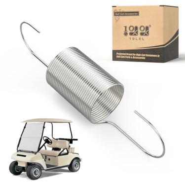 Imagem de 10L0L Mola de retorno do acelerador do carburador para carrinho de golfe a gás 1981-1995, substitui os números OEM BCC6582, 1016582, 1016582, PRT-6346