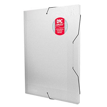 Imagem de DAC - Pasta Aba Elástica Ofício com Lombo de 2 cm Transparente - Onda