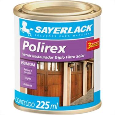 Imagem de Verniz Sayer.Restaura Mogno Polirex 1/16 = (225ml) - SAYERLACK