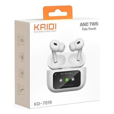 Imagem de Fone Bluetooth Kaidi KD-7019 In-Ear com Tela Touch e Função Localizaçã