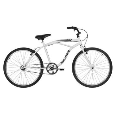 Imagem de Bicicleta Ultra Bikes Heaven Aro 26, Branco, Aro 26