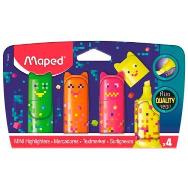 Imagem de Marca Texto Mini Pixel Party com 4 Cores - Maped