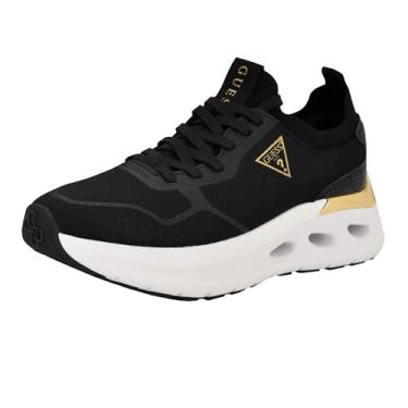 Imagem de GUESS Tênis feminino Soulite, Preto/Branco 001, 38