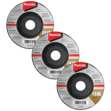 Imagem de Rebolo Makita A-95956 36 Grit INOX 11,4 x 0,6 x 2,2 cm (pacote com 3)