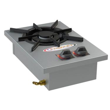 Imagem de Fogão 1 Boca De Embutir Baixa Pressão 1qd 20x20 Inox Sl13015-i Itajobi