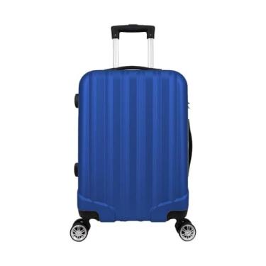 Imagem de Mala de Bordo ABS 4 Rodas Action Fortt Azul - MAB02-AZ