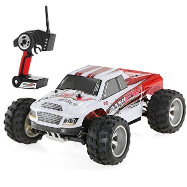 Imagem de Wltoys A979-B RC Car 2.4G 1/18 Scale 4WD 70km/H High Speed Electric RTR Monster Truck