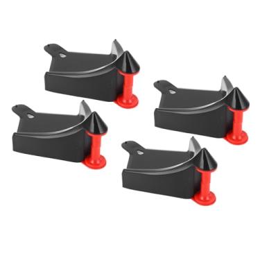 Imagem de Keenso Guarda Mangueira do Pneu, 4 PCs Pente Manguar (Preto)