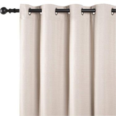 Imagem de Cortina Blackout Texturizada 200x220cm Natural