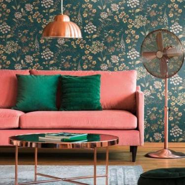 Imagem de Papel De Parede Metropolitan Stories 3 Floral Verde 391174ms