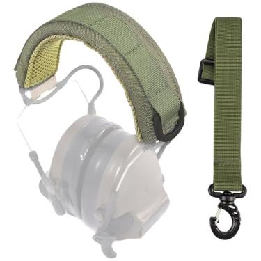 Imagem de Capa de fone de ouvido, proteção modular avançada para faixa de cabeça, equipamento de airsoft, adequado para todas as táticas gerais, acessórios para protetores de ouvido, bolsas de atualização