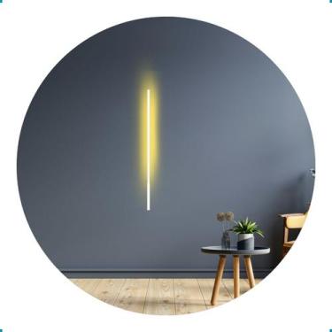 Imagem de Arandela Luz Parede Perfil Led Decorativa Resistente 220V Branco - Dan