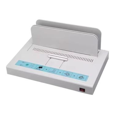 Imagem de harayaa Máquina de encadernação térmica Máquina de encadernação a quente de fusão a quente térmica para pastas Documentos Comprovantes financeiros Cotações
