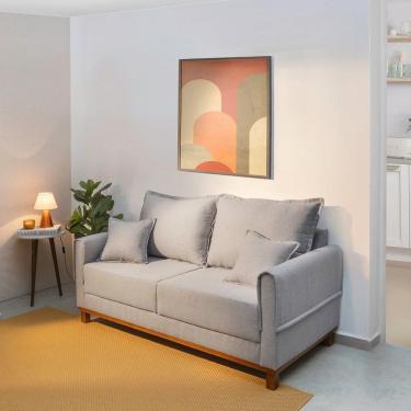 Imagem de Sofá 2 Lugares 180cm Ananda Cabecasa Madeiramadeira Cinza