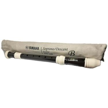 Imagem de Flauta Yamaha Yrs32-B Soprano Barroca Profissional