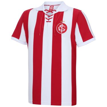 Imagem de Camiseta Internacional Listrada 1909 Masc, Vermelho/Branco, M