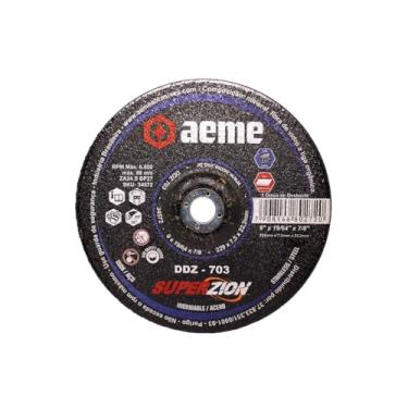 Imagem de Disco Desbaste Aeme Zirconado DDZ 703 9X19/64X7/8 3T (228.6X7.5X22.22)
