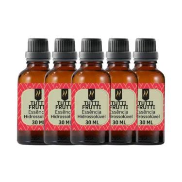 Imagem de Super Kit 5 Essências A Base Água Hidrossolúvel 30ml Difusor - Nattuar