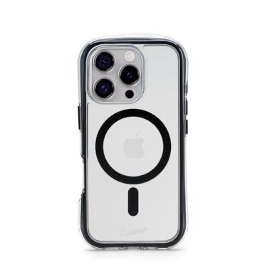 Imagem de Customic Capinha Case Capa para Celular iPhone 16 Pro (6.3"), Impactor Air Anti Impacto Proteção Militar 4 metros contra quedas, Compatível com Mag-Safe, Transparente com Bordas Pretas