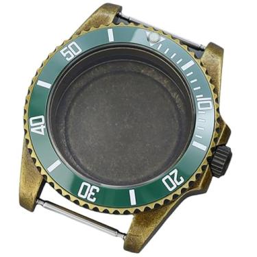 Imagem de FEIYASHI NH35 Caixa de relógio bronze 40 mm modificação de aço inoxidável para movimento Nh34 Nh36 Nh38 peças de relógio Sub GMT, NH35 NH34/36/38 movimento + tampa inferior sólida 8, Caixa de relógio