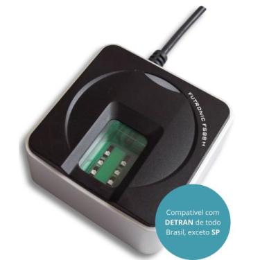 Imagem de Leitor Biométrico Futronic Fs88h - Fips201/piv