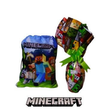Imagem de Ovo de Páscoa 250g Minecraft - Camafheus