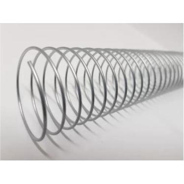 Imagem de Espiral para Encadernação Metal Prata A4 25MM 160fls 10un - CASSSMAR