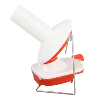 Imagem de Fockety Bola de Bola de Fio, Enrolador de Bolo de Fio Operado à Mão, Pitador de lã Manual de Baixo Ruído de lã Manual de Fio Portátil para crochê e tricô