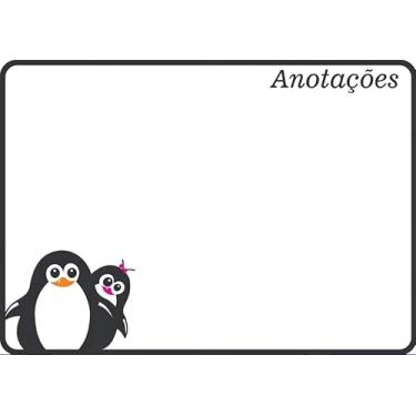 Imagem de Lousa Magnética Geladeira A4 Pg01 Cor Branco Pinguim