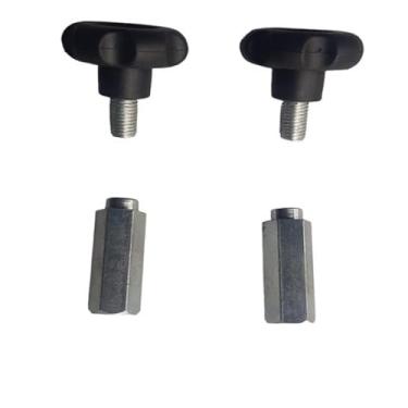 Imagem de Suporte de Baú Universal para Moto – Titan 125/150/160, YBR, Factor, Yes e Outras – Fixação no Amortecedor (Parafusos Titan até 2013YBR/Fa)