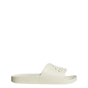 Imagem de adidas Adilette Aqua Slide adulto unissex, Branco/Off White/Off White, 13 Women/12 Men