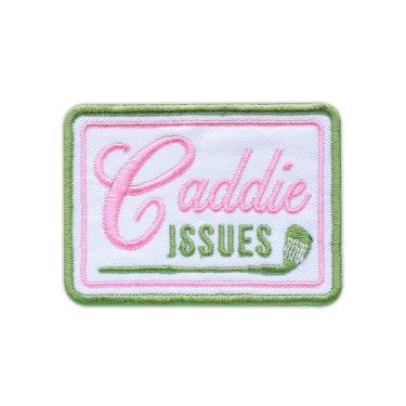 Imagem de Caddie Issues Remendos bordados de tecido de golfe esportivos, tacos de golfe, amantes de golfe, golfistas, costurados, adesivos para roupas, mochilas, jeans, chapéus, presentes para mulheres e homens