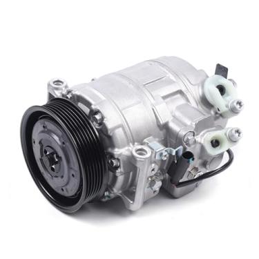 Imagem de Compressor de ar condicionado com embreagem 2006-2013 compatível com BMW 325i 328i 330i 528i 525i 530i M3 M5 M6 Z4 CO 11049C 7SEU16C