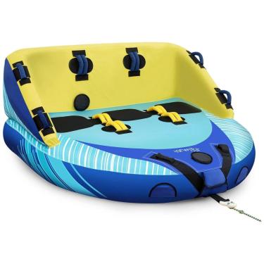 Imagem de Boia Rebocável Aquática para 3 Pessoas, EVAJOY EJ HF015, Azul