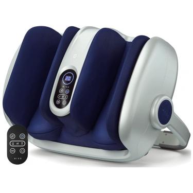 Imagem de Massageador Elétrico para Pés com 5 Configurações, Controle e Painel LED, MIKO, Azul e Prata