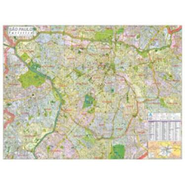 Imagem de Mapa cidade de sao paulo turistico dobr.