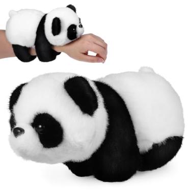 Imagem de Toyvian Pulseira de Tapa de Animal: Pulseira de Tapa de Pelúcia, Abraçadores de Panda Fofos - Portátil E Leve - Abraçador de Pelúcia de Bichinho de Pelúcia Fofo para Lembrancinhas de Festa de