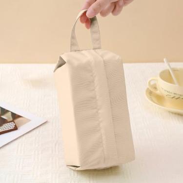 Imagem de Bolsa de armazenamento de roupas íntimas de viagem com alça com zíper bolsa organizadora, sutiãs, calcinhas, tamanho compacto, para bagagem, gaveta, mala