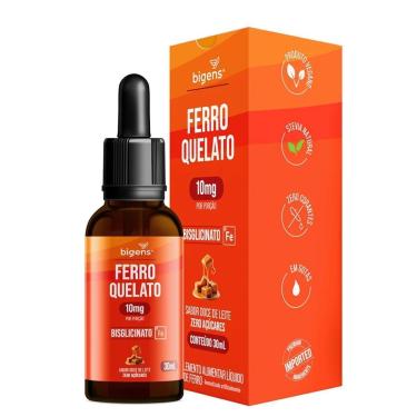 Imagem de Ferro em Gotas de Alta Absorção - 30ml Doce de Leite - Bigens-Masculino